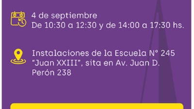 La Mesa de Gestión Educativa prestará servicio en Abra Pampa el lunes 4 de septiembre