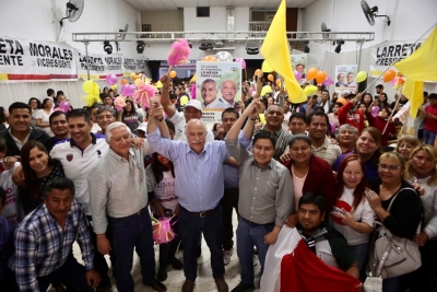 Gran apoyo de Perico a los precandidatos del Frente Cambia Jujuy