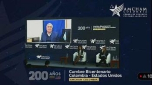 El gobernador explicó el modelo jujeño de desarrollo energético a la Cumbre Bicentenario Colombia - Estados Unidos