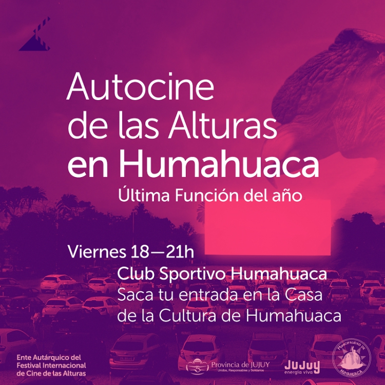 El Autocine de las Alturas cierra el a&ntilde;o con una funci&oacute;n en Humahuaca