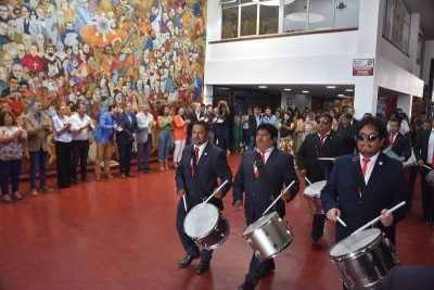 La banda municipal &ldquo;19 de abril&rdquo; visit&oacute; la legislatura de Jujuy