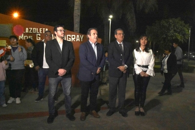 El vicegobernador Alberto Bernis acompa&ntilde;&oacute; al pueblo de Libertador Gral. San Mart&iacute;n en su Fiesta Patronal