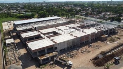 Obras del nuevo hospital Orías, con más de 300 trabajadores