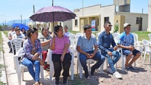 Caimancito: visita de obra en 50 nuevas viviendas