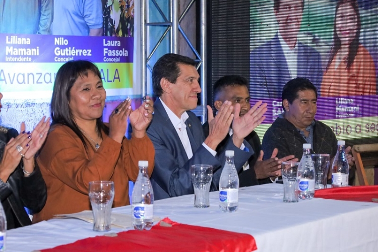 Sadir encabezó en Lozano lanzamiento de Liliana Mamaní como candidata a intendenta
