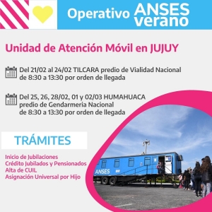 Tras un trabajo conjunto de la diputada Leila Chaher y ANSES se realizará el operativo Verano en Jujuy