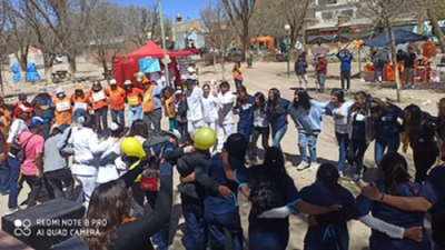 La Quiaca: Prevención de la violencia en la maratón &quot;#MEHACEBIEN&quot;