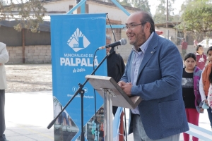 El intendente Rivarola inauguró el segundo playón multideportivo en zonas rurales de Palpalá