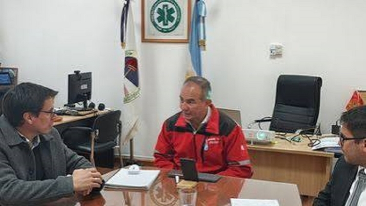El ministro de Hacienda se reuni&oacute; con autoridades del SAME