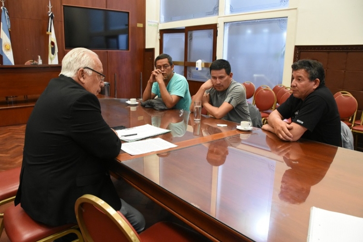 El presidente de la comisión de trabajo y seguridad social recibió a empleados de la telefónica de Palpalá