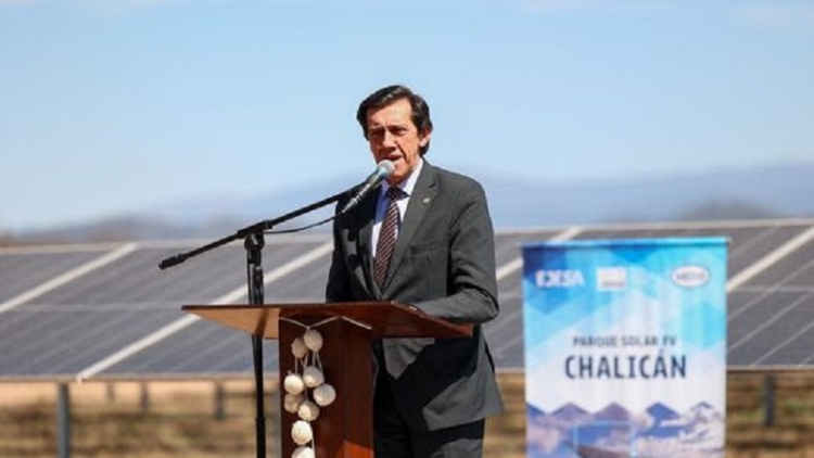 Sadir inaugur&oacute; un parque solar en Chalic&aacute;n