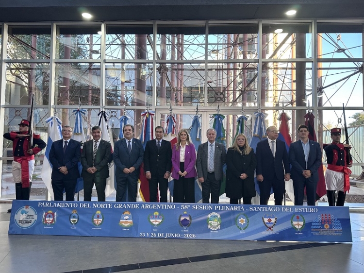 Legisladores juje&ntilde;os participan de la 58.&ordf; Sesi&oacute;n Plenaria del Parlamento del Norte Grande en Santiago del Estero
