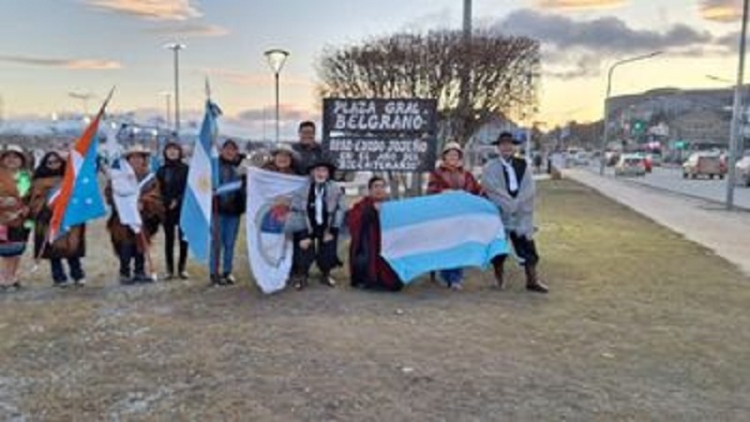 Conmemoraron la gesta hist&oacute;rica del &Eacute;xodo Juje&ntilde;o en Ushuaia