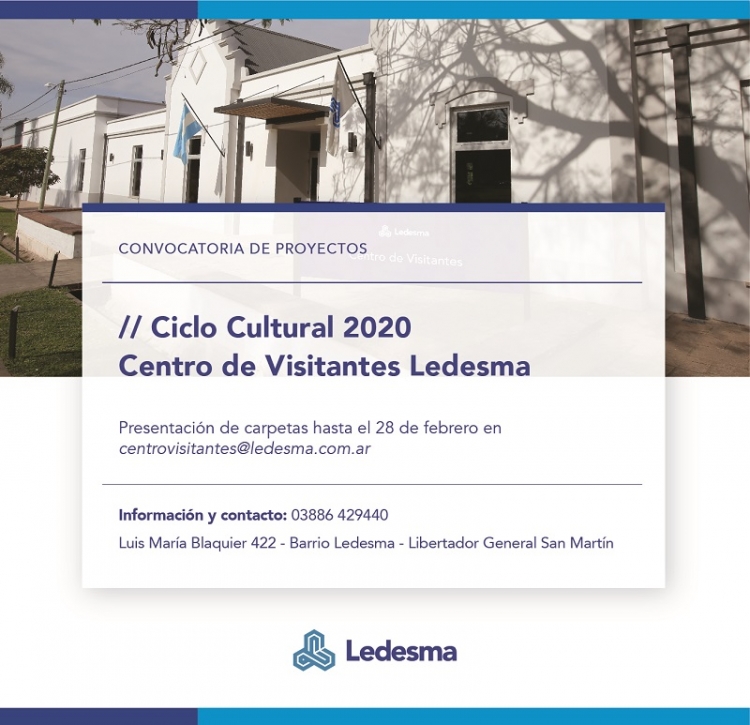 El Centro de Visitantes Ledesma prepara agenda cultural
