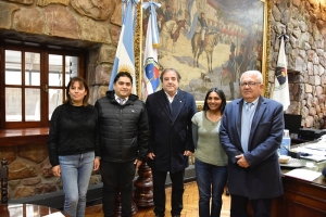 El Vicegobernador Alberto Bernis recibió a los referentes de la Red de Intendentes y Comisionados municipales