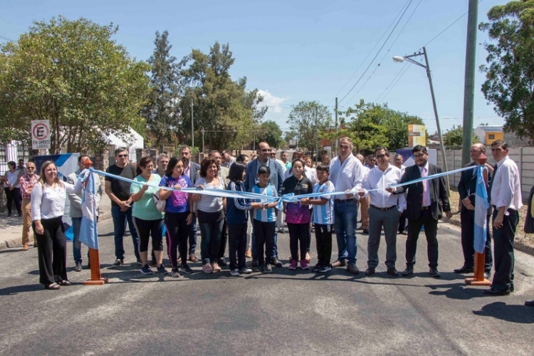 El municipio palpaleño con fondos propios inauguró un nuevo “corredor escolar seguro” en la ciudad