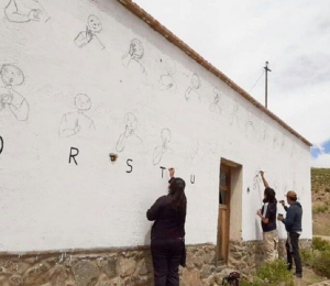 Mural de Lengua de Señas en Cochinoca