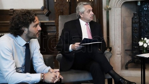 Fernandez analizó con Cafiero, Massa y Máximo Kirchner la vacunación y el calendario electoral 2021