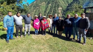 Sadir visitó a comisionados de Valle Grande