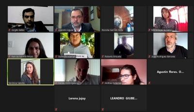 Reuni&oacute;n virtual de la comisi&oacute;n mujer, g&eacute;nero y diversidad con funcionarias municipales