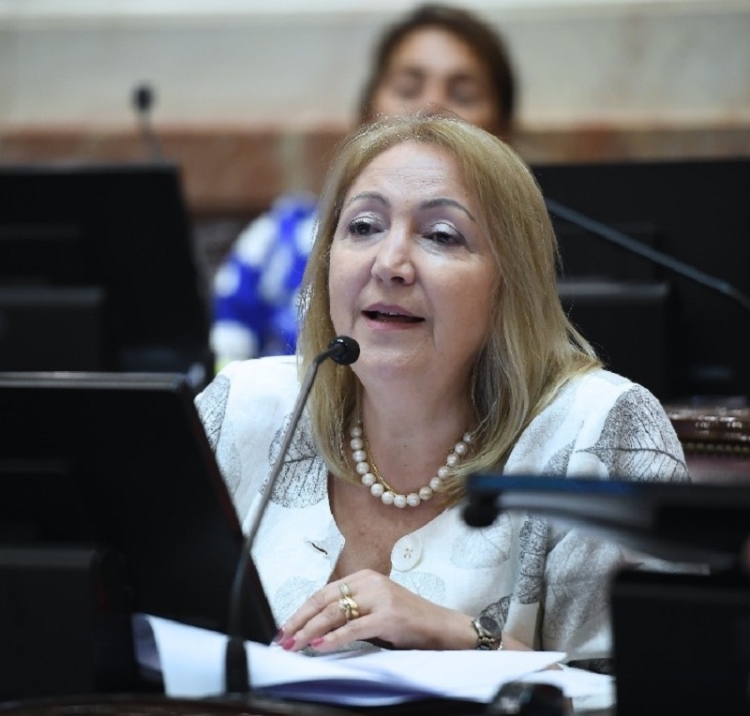 Senadora Giacoppo ratificada como presidenta de la Comisión del Turismo