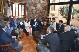El vicegobernador recibió a la directora de la organización internacional del trabajo  para argentina