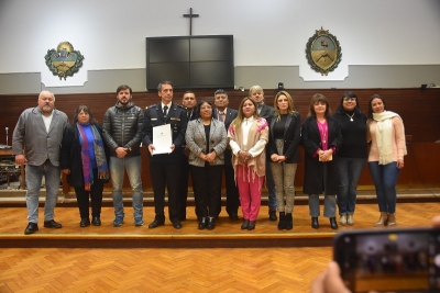 Reconocimiento legislativo a los Polic&iacute;as Federales ca&iacute;dos en el cumplimiento del deber