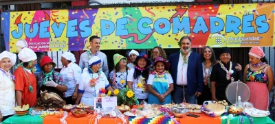 Entusiasmada convocatoria del intendente Jorge para el Jueves de Comadres en Reyes