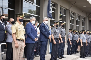 Gerardo Morales posesionó a los nuevos jefes de la policía