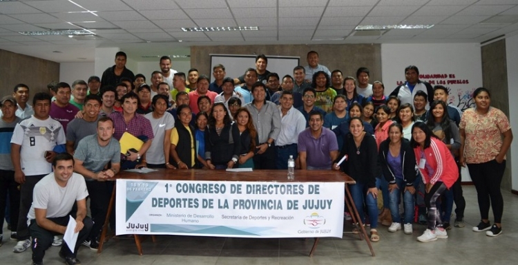 Realizó con éxito el Primer Congreso de Directores de Deportes de la Provincia de Jujuy