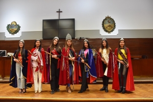 El vicegobernador de Jujuy recibió a las candidatas a reina departamental de Tilcara