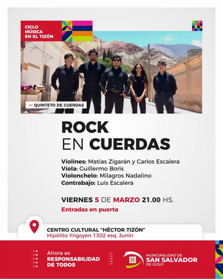 Concierto - ciclo de m&uacute;sica en el tiz&oacute;n