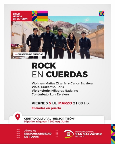 Concierto - ciclo de m&uacute;sica en el tiz&oacute;n