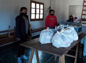 Unidades alimentarias para familias de Fraile Pintado