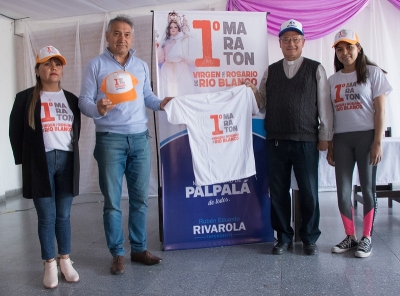 Gran convocator&iacute;a, el s&aacute;bado se correr&aacute; el primer marat&oacute;n en honor a la virgen de r&iacute;o blanco