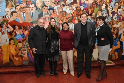 Carlos Haquim recibi&oacute; a representantes de la Diplomatura en Pol&iacute;ticas P&uacute;blicas para el Desarrollo Local y Regional