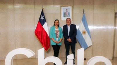 Morales trabaja por una mejor gesti&oacute;n de frontera con Chile