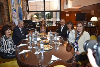 El vicegobernador recibi&oacute; al c&iacute;rculo odontol&oacute;gico de Jujuy