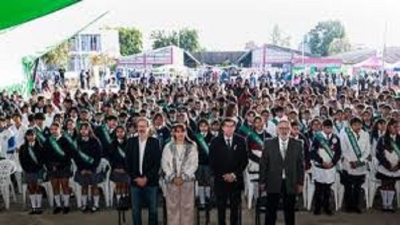Cientos de estudiantes juje&ntilde;os se comprometieron a proteger el ambiente