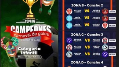 Este mi&eacute;rcoles se juega la Copa de Campeones: "Carnaval de Goles"