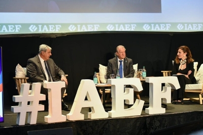 El vicegobernador Carlos Haquim disert&oacute; mesa sectorial del litio