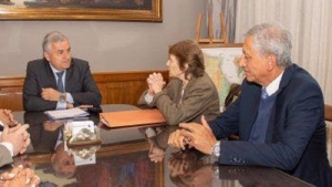 Morales recibi&oacute; a miembros del Tribunal de Cuentas