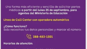 L&iacute;nea call center: Nueva Modalidad para pedidos de partes m&eacute;dicos