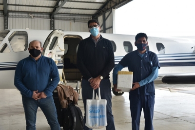 Los terapistas de C&oacute;rdoba ya se encuentran trabajando en Jujuy