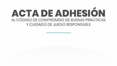 Jujuy lanza el Compromiso de Buenas Pr&aacute;cticas y Cuidado en Juego Responsable