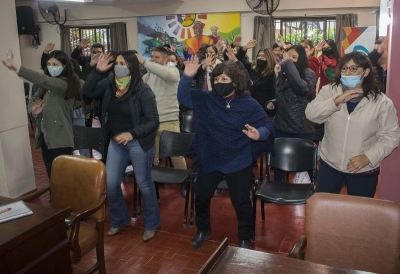Charla informativa sobre el programa laboral &ldquo;pausa activa&rdquo;