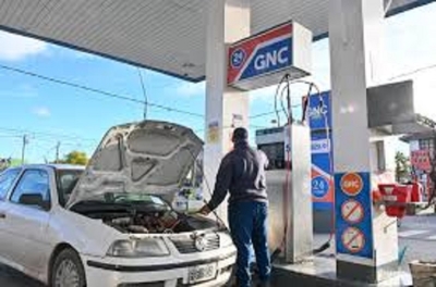 Interrumpen el suministro de GNC en estaciones de servicio de todo el pa&iacute;s por la ola polar