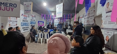Frente Primero Jujuy cerro su campa&ntilde;a