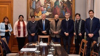 El Gobernador recibi&oacute; al Defensor Adjunto Nacional de Derechos de Ni&ntilde;os, Ni&ntilde;as y Adolescentes