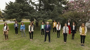 El Presidente se comprometi&oacute; a fomentar la participaci&oacute;n de las mujeres en las toma de decisiones